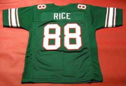 Custom Football Jersey Men Youth Women Vintage 88 JERRY RICE CUSTOM Rare High School Size S-6XL or any name and number jerseys
