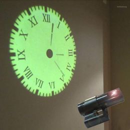 Wall Clocks Creative Analog LED Digital Light Desk Projection Roma/Arabia Clock Remote Control Home Decor US1