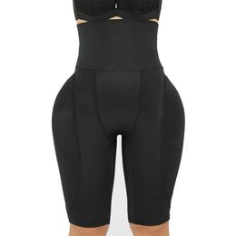 Women Body Shaper High Waist Control Panties Removable Pads Fake Ass Butt Lift Buttock Enhance Girdle COSPLAY Dropshipping L XL LJ201209