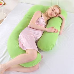 U-shaped Large Pregnancy Pillows Comfortable Maternity Pregnancy Pillow Women Pregnant Side Sleepers Cushion for Bed YYF012 201117