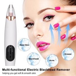 Electric Blackhead Remover Facial Pore Cleanser USB Rechargeable Vacuum Blackhead Acne Removal Suction Tool with 3 Modes for Facial Skin Car