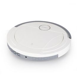 Robot Vacuum Cleaners Cleaner 1800PA Powerful Suction 3 In 1 Pet Hair Home Dry Wet Mopping Cleaning Charge Mini White1