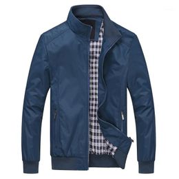 Men's Jackets Fall-Jacket Men Overcoat Casual Bomber Mens Outdoor Windbreaker Coat Jaqueta Masculina Veste Homme Brand Clothing Plus 6XL1