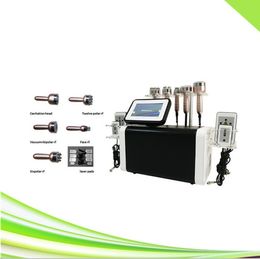 6 in 1 spa salon ultrasound cavitation tripolar rf anti Ageing diode laser body slimming lipo laser machine