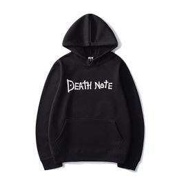 death note zip up moletom com capuz
