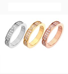 4mm Women Titanium Steel Band Rings Cubic Zirconia Anniversary Wedding Engagement Bandsfor Women And Men Size 5-9