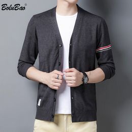 BOLUBAO Fashion Brand Men Cardigan Sweater Autumn New Men's Slim Trendy Casual Sweaters Comfortable Sweater Coat Male Tops 201022