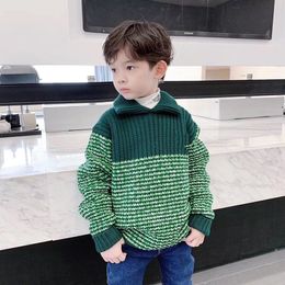 Autumn Baby Girls Boys Sweaters Coat Kids Knitting Pullovers Tops Baby Boys Girls Cartoon Long Sleeve Sweaters