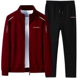 Men's Suit Spring Leisure Sweatshirt And Autumn Style Large Size Sportswear Sportsuit 211220