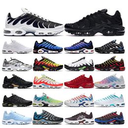 TN Plus Running Shoes Men Women Terrascape Triple White Black Anthracite Hyper Jade Teal Yellow Grape Ice Bred Reflective Trainers Outdoor Sports Sneakers