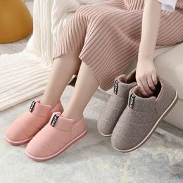 Unisex Winter Plush Slippers Women Indoor Slip On Warm Shoes Womans Comfort House Slippers Female Fur Slides Girls Slippers X1020