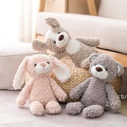 40cm Long legs Bunny Teddy Bear Dog Elephant Unicorn Stuffed Cartoon Animals Baby Appease toy doll toy for Children CCD13477