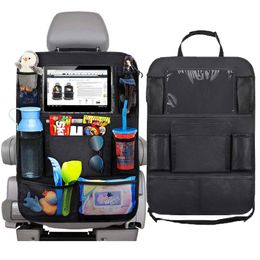 Car Universal Seat Back Organizer Multi-Pocket Storage Bag Tablet Holder Automobiles Interior Accessory Stowing Tidying BET2202001