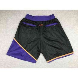 Pockets Available New Men's Charles Barkley Steve Nash Big Embroidery Just Don Basketball Pants Shorts Short