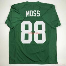 CUSTOM New RANDY MOSS Marshall Green College Stitched Football Jersey ADD ANY NAME NUMBER