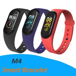 M4 Smart Band Fitness Tracker Watch Sport bracelet Heart Rate Smart Watch 0.96 inch Smartband Monitor Health Wristband Waterproof Cheapest