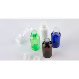 75ml x 30 Coloured Plastic Screw Cap Bottles For Travel Packaging Mini Size Refillable PET Cosmetic Containers