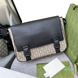 Fashion mens designer shoulder bag messenger bags backpack wallet high quality nylon leather handbag302o