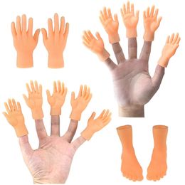 Cartoon Funny Finger Hands And Finger Feet Set Creative Finger Toys Of Toys Around The Small Hand Model Halloween Gift Toys