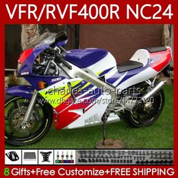 OEM Body For HONDA RVF400R VFR400 R VFR400R NC24 V4 87 88 Bodywork 78No.32 RVF400 RVF VFR 400 R 400RR 87-88 VFR 400R VFR400RR 1987 1988 Motorcycle Fairing dark blue blk