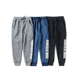 Primavera Autunno Bambini Ragazzi Pantaloni sportivi Moda Ragazzo adolescente Abbigliamento 12 14 anni Lettera Stampa Pantaloni per vestiti per bambini Bambino 210622