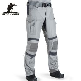 Mege Tactical Pants Military US Army Cargo Pants Work clothes Combat Uniform Paintball Multi Pockets Tactical Clothes Dropship 201106