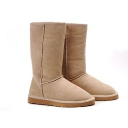 Fashion Tall Snow Boots Women Designer Outdoor Classic Talls Shoes for Ladies Winter Warm Boot Size 36-40