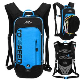 6L Outdoor Sport Cycling Running Hydration Water Bag Storage Helmet Backpack UltraLight Hiking Bike Riding Pack Bladder Knapsack G220308