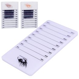 7-14mm,8-15mm Lashes Individual Tablet Makeup Tool Palette Eyelash Pad Lash Extension Glue Pallet Holder Card