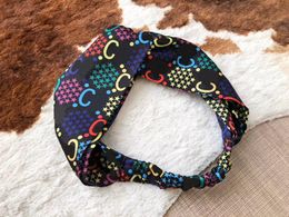 Hot sale Silk Turban Elastic Headband for Women Fashion Hairband For Women Girl Retro Headwraps Head Scarf Gift