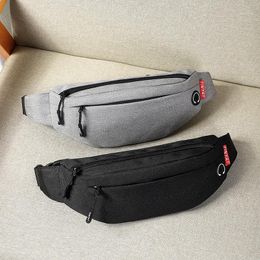 Waist Bags Fashion Men's And Women's Bag Universal Fanny Pack Sports Travel Outdoor Solid Colour Chest Bags1