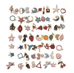 The latest model 1 pack = 60 pcs, Christmas pendant, Star Unicorn Pendant, diy accessories, Christmas tree decoration
