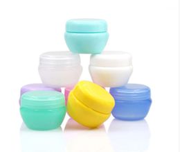 30pcs Cosmetic Jar Cream Container Cosmetic Packaging Plastic Mushroom Box Plastic Sub-Bottle Cream Jar 5g 10g 20g 30g 50g1