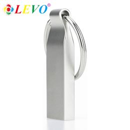 Waterproof usb flash drive 4GB 8GB 16GB pen Drive 32GB metal usb 2.0 flash usb stick pendrive 64GB for cle 128gb 256gb