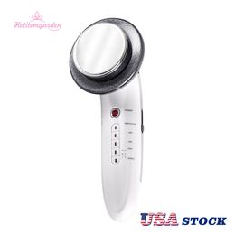 Mini Ultrasonic Home Skin Care Devices Microcurrent 6in1 Photon Led Light DC Ion Inducting Technology Acne Rughe Cellulite Rimuovi Dimagrante Beauty Machine Salon