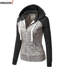 Running Jackets Women Sport Jacket Quick-dry Long-sleeved Gym Sweatshirt Fitness Zipper Outerwear