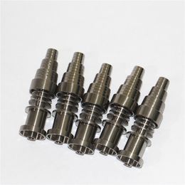 silicon hand tools pipe Gr2 nail domeless titanium nails tip silicone nectar ash catcher for bong