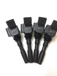 04E905110 OEM Quality Ignition Coil 4PCS for Audi A1 A3 A5 Q2 Q3 Seat Skoda VW 1.0 1.2 11-17