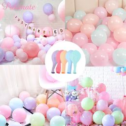 Round Wedding Balloons Decoration Latex Balloon Party Supplies Inflatable Ballons Birthday Party Helium Macaron Baloons