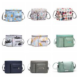 Portable Diaper Bag Stroller Bag Organiser Large Capacity Baby Nappy Bag Maternity Bags Mom Outdoor Travel Storage Bags Free Shipping