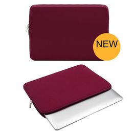 11 12.5 13 14 15.6 16 polegadas Zipper Laptop Sleeve Caso Laptop Bags para MacBook Air Pro