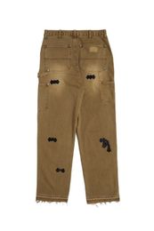 Jeans 2020SS da uomo personalizzato Designe Paris Italia Demin Skinny Jeans per uomo e donna Spedizione gratuita 0222
