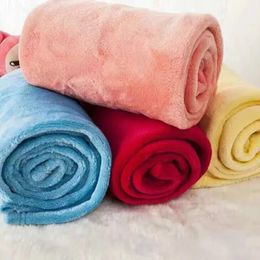 Low Price Sale Inventory Flannel Blanket Siesta Air Conditioning Coral Fleece Giveaway Blanket Gift Blanket Customised Wholesale YL0188