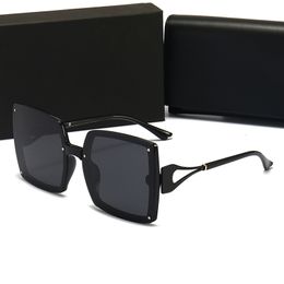Wholesale Brand Designer Sunglasses for Womens Men Top Quality Male Female Pilot Polarized Large Frame Square Outdoor Classic Fashion