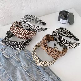 2020 Fashion leopard print girls headbands teenage girls hair sticks zebra large kids headband children head bands girls hair accessories