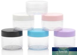 2pcs/lot 10g 15g 20g Plastic Cream Jar Empty Small Container Bottle Makeup Cosmetic Container