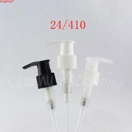 24/410 Black / White Transparent Plastic Lotion Pump , For Cosmetic Bottle ( 100 PC/Lot )good qualtity