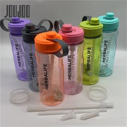 Hot Sale For Drink Sports Protein Shaker Herbalife Nutrition Plastic Direct Drinking Water Bottle 1000ml 201105