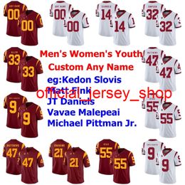 Custom USCTrojans Jerseys Womens Marcus Allen Jersey Clay Matthews Matt Barkley Ronnie Lott Troy Polamalu College Football Jerseys Stitched