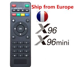 -Navio rápido do controle remoto do Controlador de substituição da Europa para Android TV Box X96 Mini X96Q T95 H96 Universal Ir